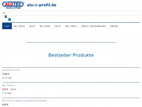 alu-c-profil.de Webseite Vorschau