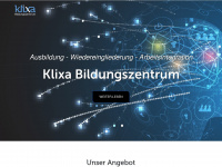 klixa-bildungszentrum.ch Webseite Vorschau
