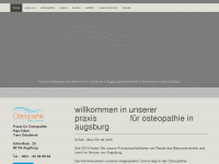 osteopathie-kober-schabmair.de Webseite Vorschau