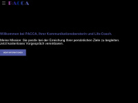 pacca.ch Webseite Vorschau