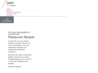 restaurant-alpspitz.li Webseite Vorschau