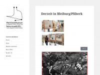 werkstattmuseum.at Webseite Vorschau