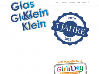 glas-klein.net Webseite Vorschau