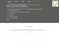 logopaedie-vorarlberg.at Webseite Vorschau