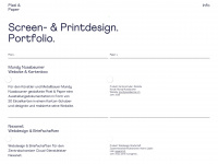 pixelpaper.ch Webseite Vorschau