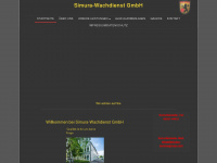 simura-wachdienst.de Webseite Vorschau