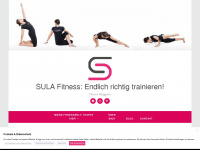 sulafitness.com Webseite Vorschau