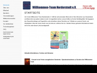 willkommen-team.org Webseite Vorschau