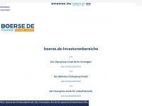 boerse-investorenbereiche.de Webseite Vorschau