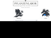 pflanzenlabor.ch Webseite Vorschau