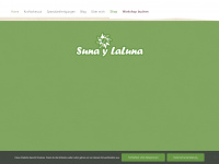 sunaylaluna.com Webseite Vorschau