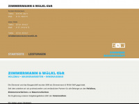 zimmermann-woelkl.de Webseite Vorschau