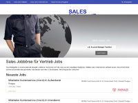 sales-jobboard.de Webseite Vorschau