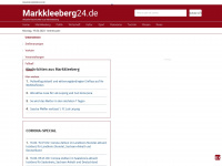 markkleeberg24.de Webseite Vorschau