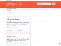 coswig-101.de Webseite Vorschau