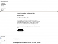 mint-zentrum-hirschaid.de Webseite Vorschau