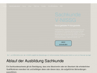 sachkundeausbildung.ch Webseite Vorschau