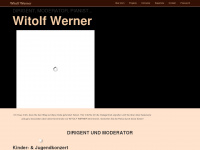 witolf-werner.de Webseite Vorschau