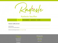 radiesle.de Webseite Vorschau