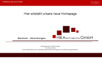 hikatech.ch Webseite Vorschau