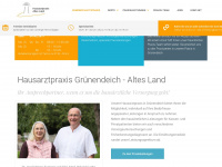 hausarzt-altesland.de Webseite Vorschau