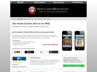 mein-casinobonus.com Webseite Vorschau