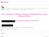 textilgarnstueble.com Webseite Vorschau