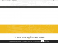 penzkofer-transport.de Webseite Vorschau