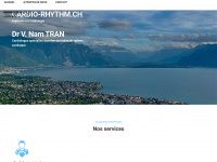 cardio-rhythm.ch Webseite Vorschau