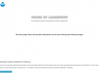 houseofleadership.de Webseite Vorschau