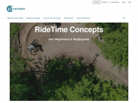 ridetime-concepts.de Webseite Vorschau