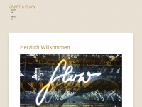 craft-and-flow.ch Webseite Vorschau