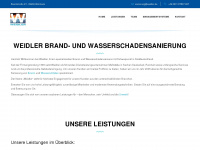brandschadensanierung-und-wasserschadensanierung.de Webseite Vorschau