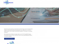 deltaware.gmbh Webseite Vorschau