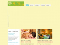 phothong-massage.de Webseite Vorschau
