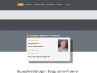 bauexperte-kraemer.de Webseite Vorschau