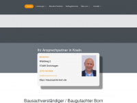bauexperte-born.de Webseite Vorschau