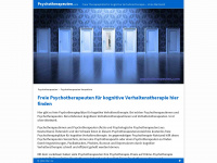 psychotherapeuten.com Webseite Vorschau