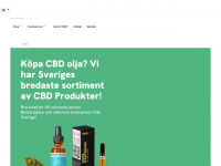 cannabislight.se Webseite Vorschau