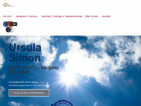 ursulasimon.net Webseite Vorschau