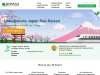 jrpass.com Webseite Vorschau