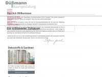 raumgestaltung-duessmann.de Webseite Vorschau