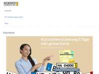 kennzeichen24.com Webseite Vorschau