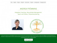 andrea-froemming.de Webseite Vorschau