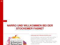 stockacher-narrengericht.de Webseite Vorschau