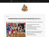 narrenverein-nenzingen.de Webseite Vorschau