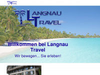 langnau-travel.ch Webseite Vorschau