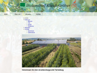 biolandhof-klauss-groeber.de Webseite Vorschau