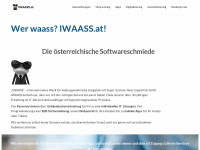 iwaass.at Webseite Vorschau