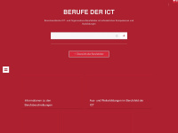 berufe-der-ict.ch Webseite Vorschau
